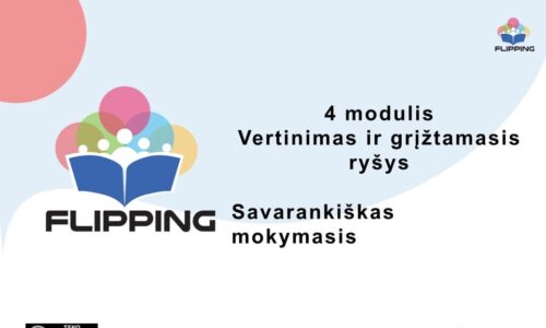4 MODULIS: Vertinimas ir grįžtamasis ryšys